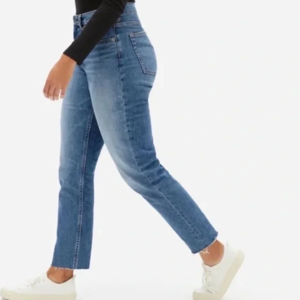 Everlane The Curvy Cheeky Raw Hem Crop Jeans‎ Sz 30